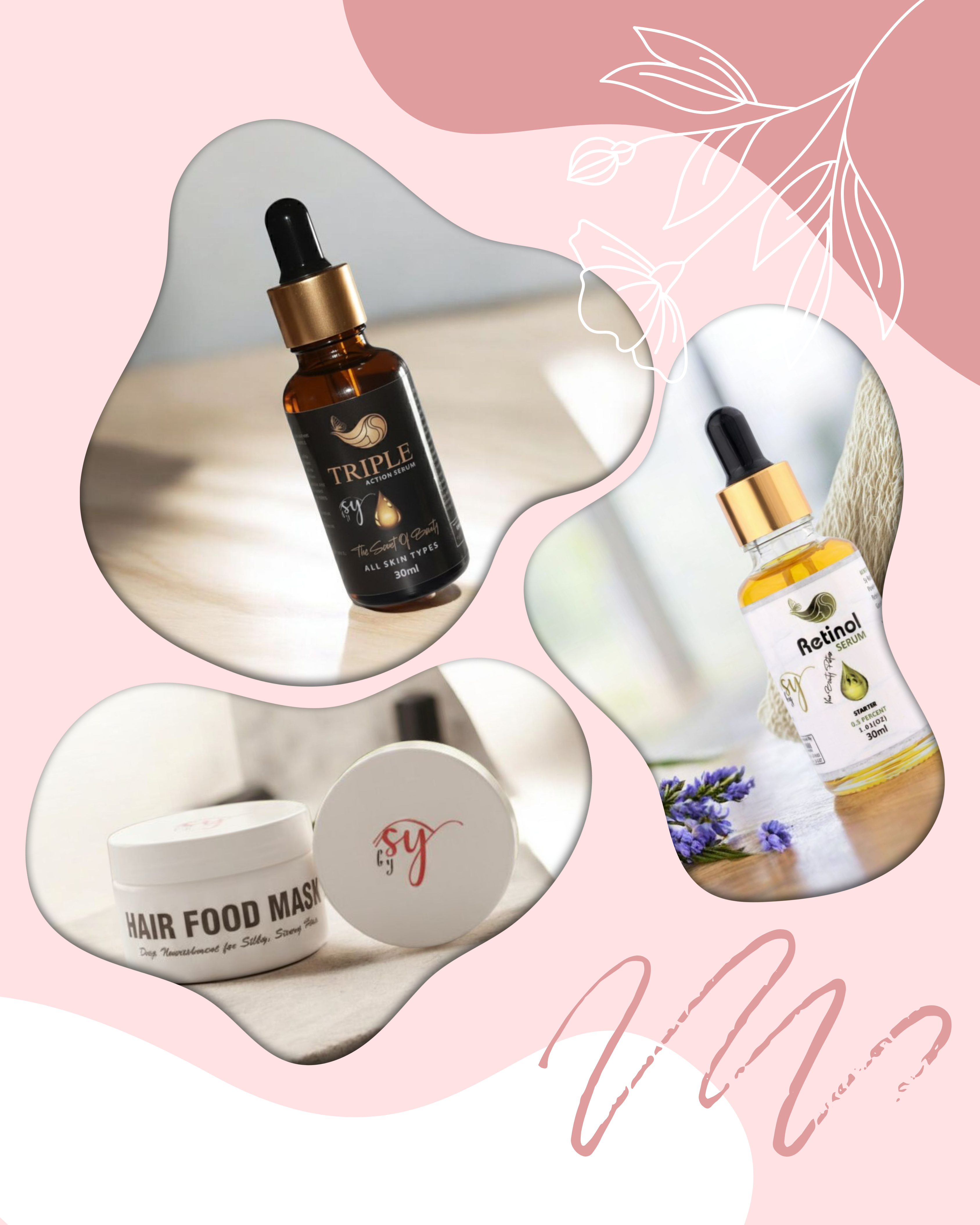 Ultimate Skincare & Haircare Bundle by SY